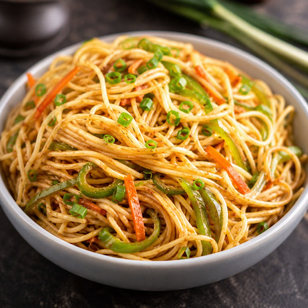 Veg Hakka Noodles